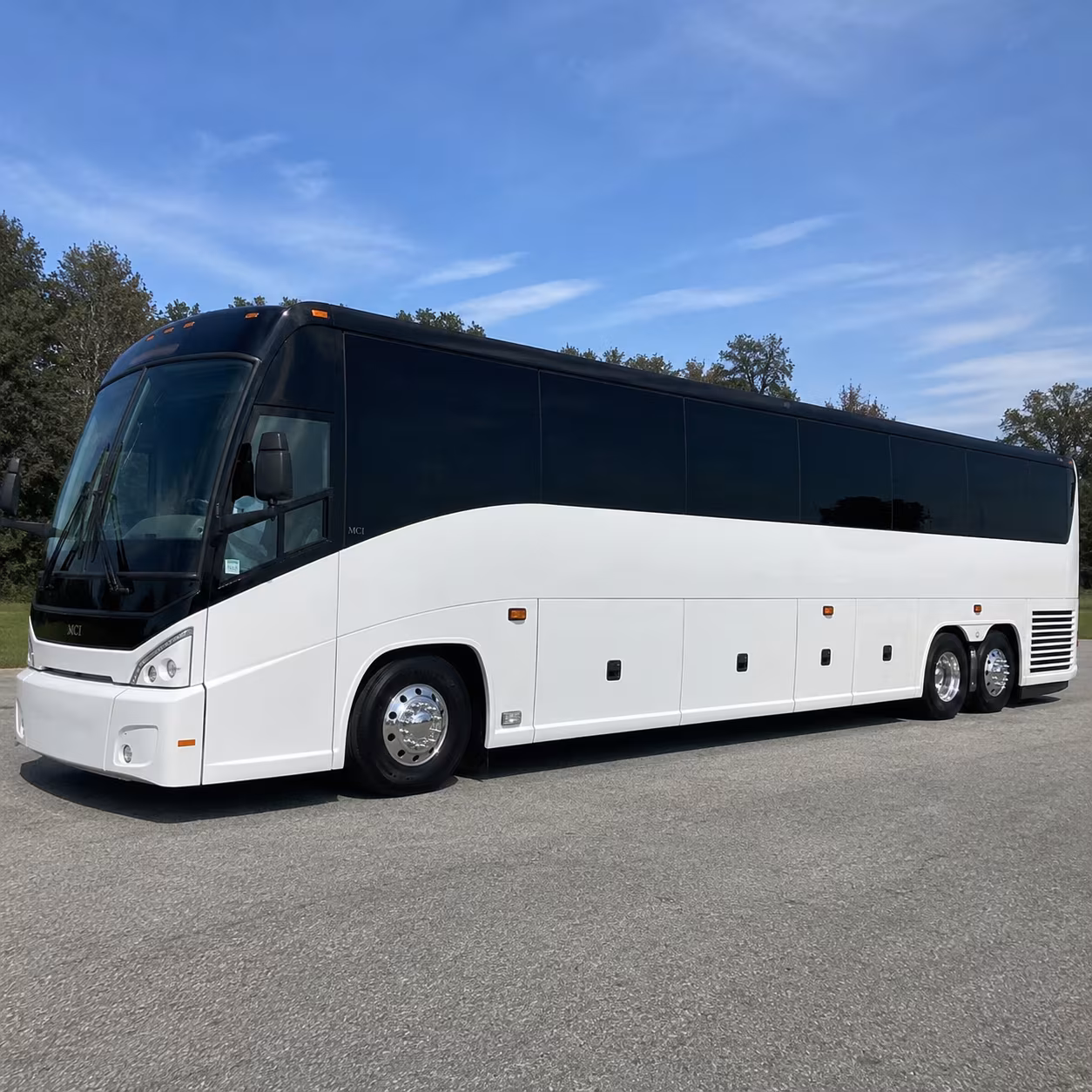 charter bus rentals for macdill air force base personnel and units