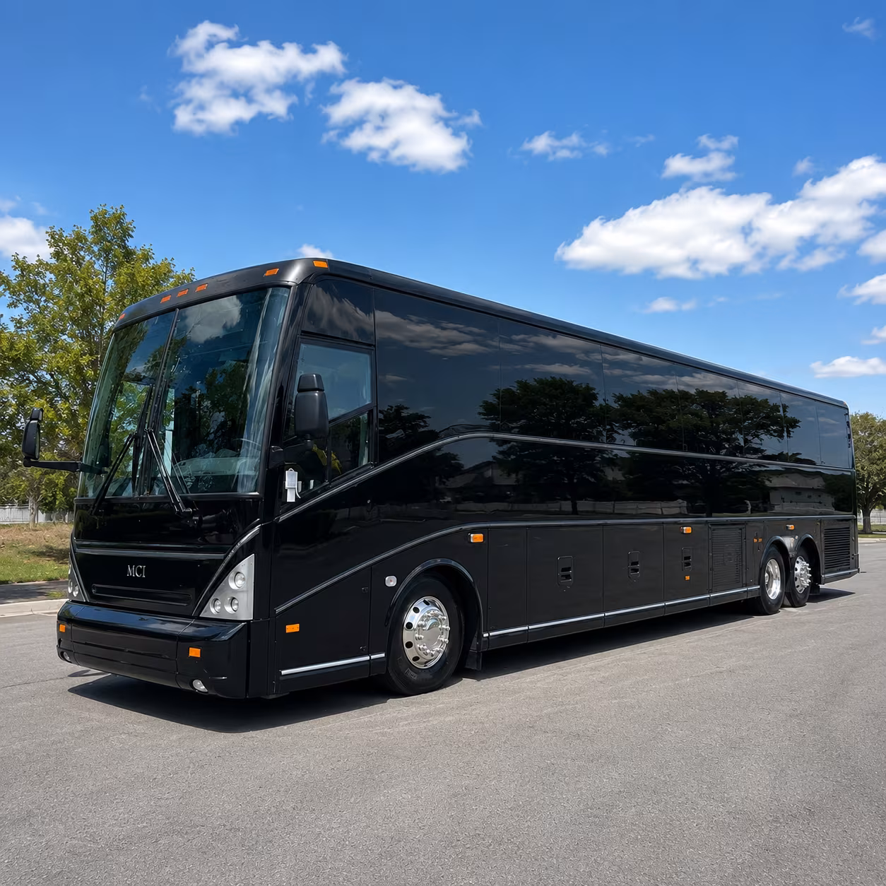 long distance charter buses for tampa fans traveling to away games