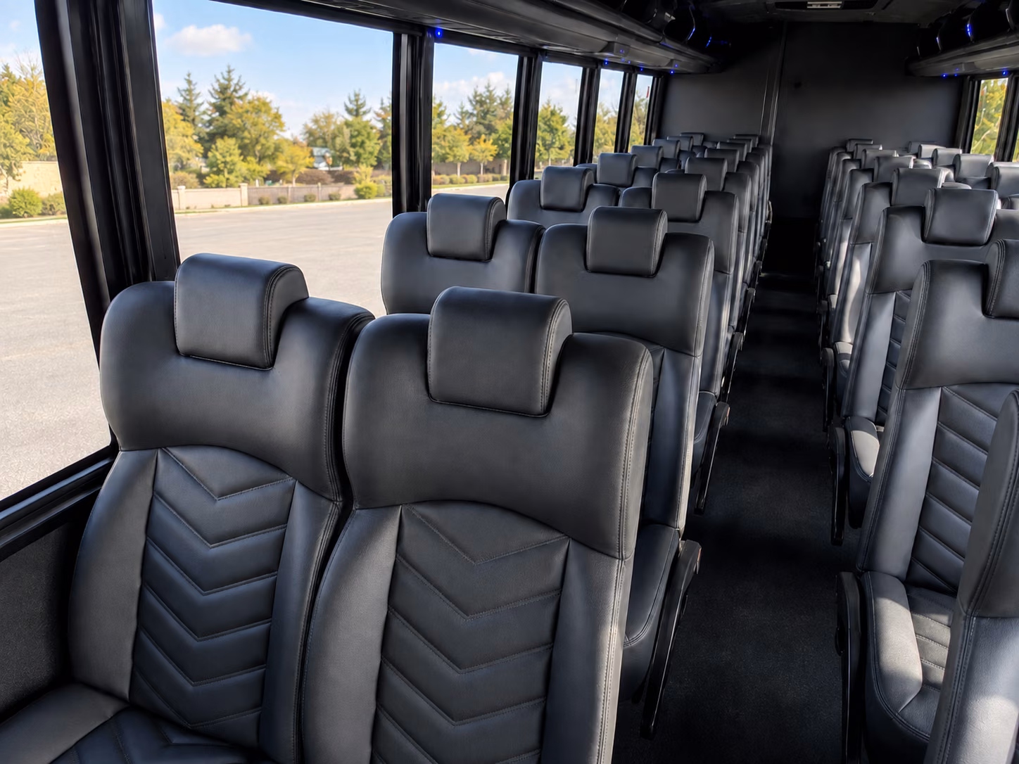 tampa 15 passenger minibus inside