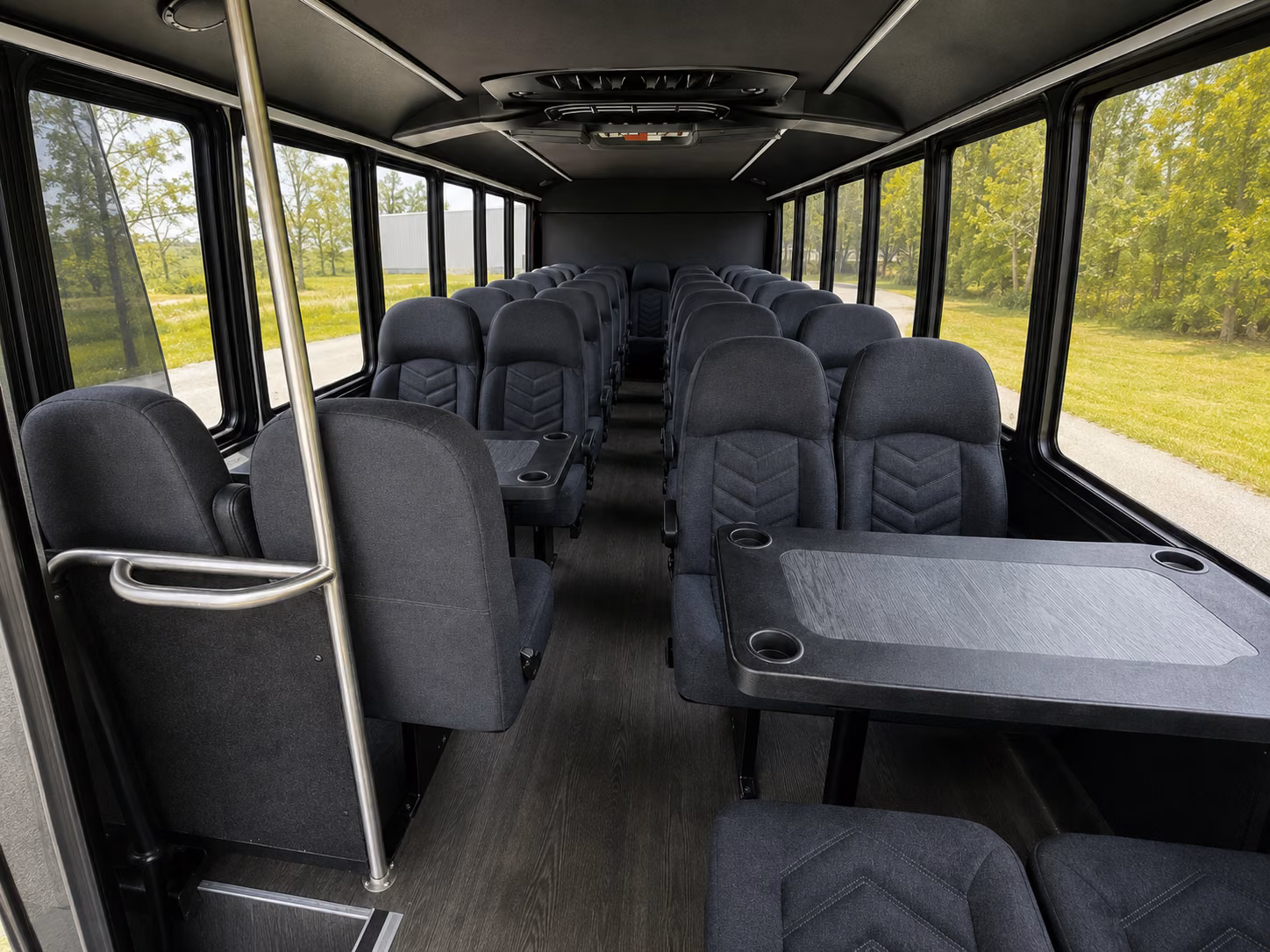 tampa 20 passenger minibus interior