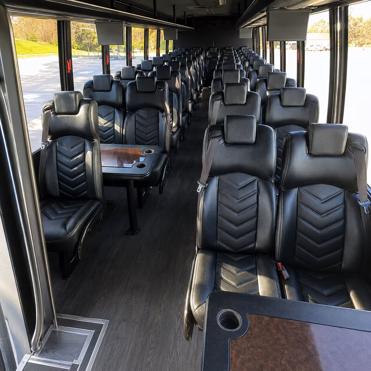 tampa 30 passenger minibus interior