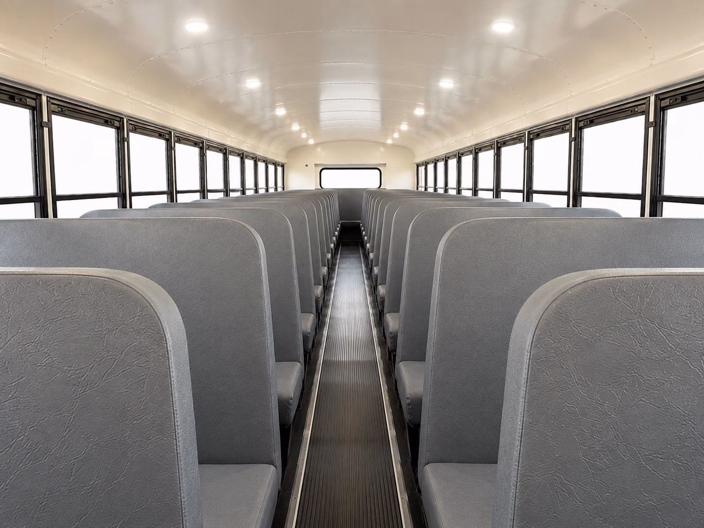 tampa school bus inside