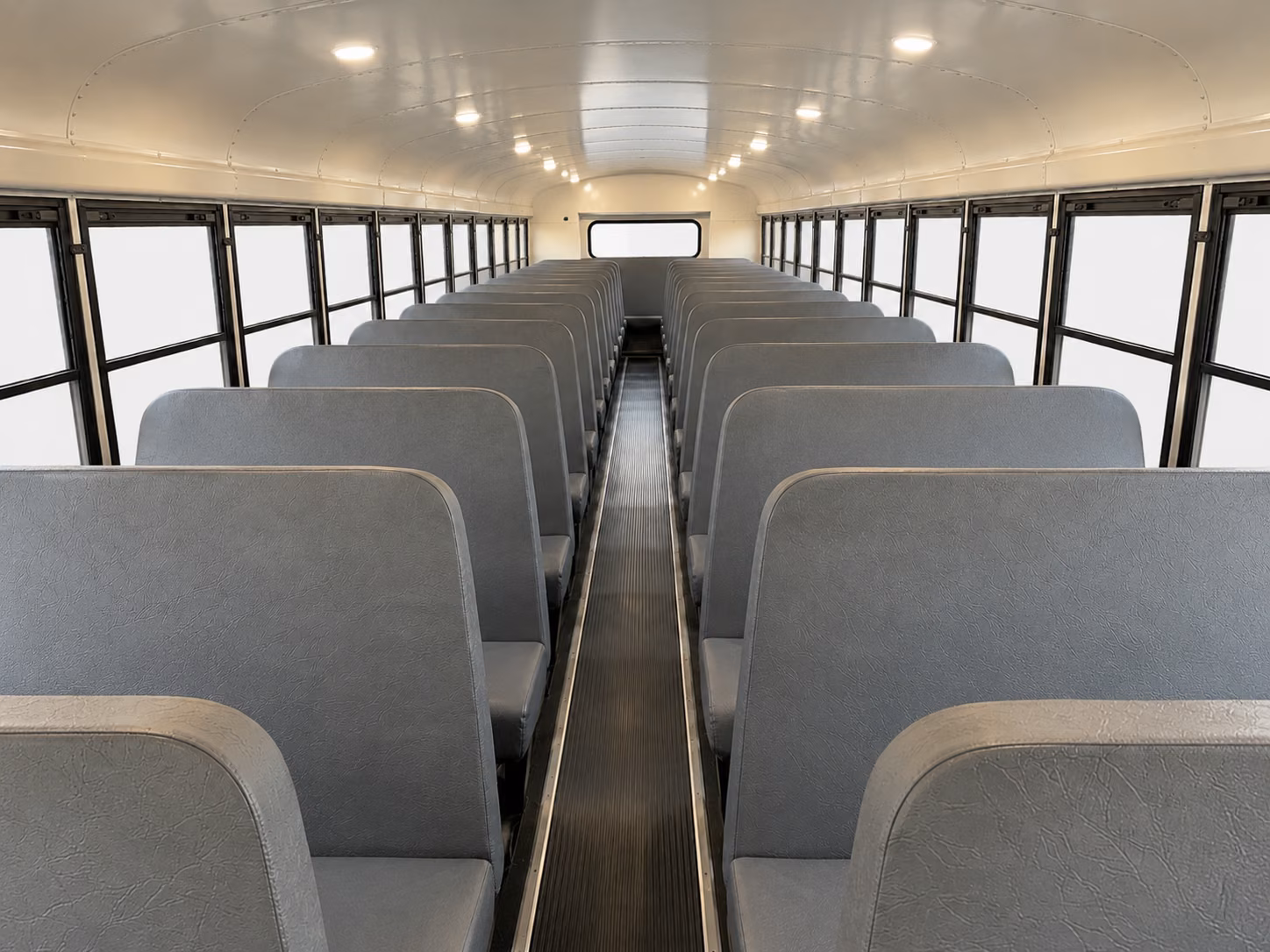 tampa school bus interior