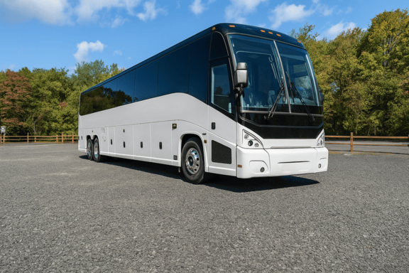 Tampa Coach Bus Service 56 Passenger Charter Bus